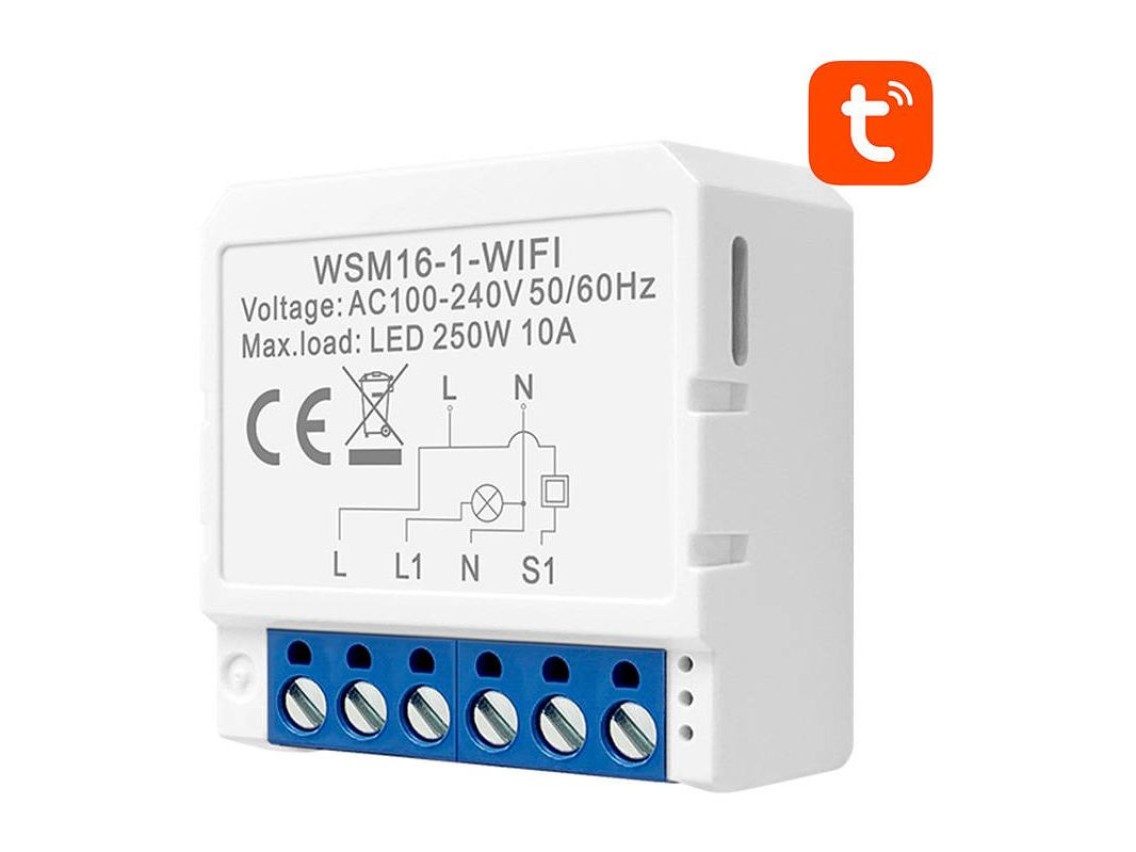 Smart Switch Module WiFi Avatto WSM16-W1 TUYA