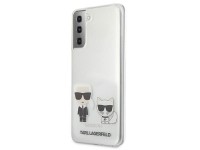 Capa Karl Lagerfeld Karl&Choupette para Samsung Galaxy S21+ - Transparente