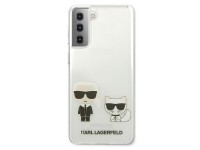 Capa Karl Lagerfeld Karl&Choupette para Samsung Galaxy S21+ - Transparente