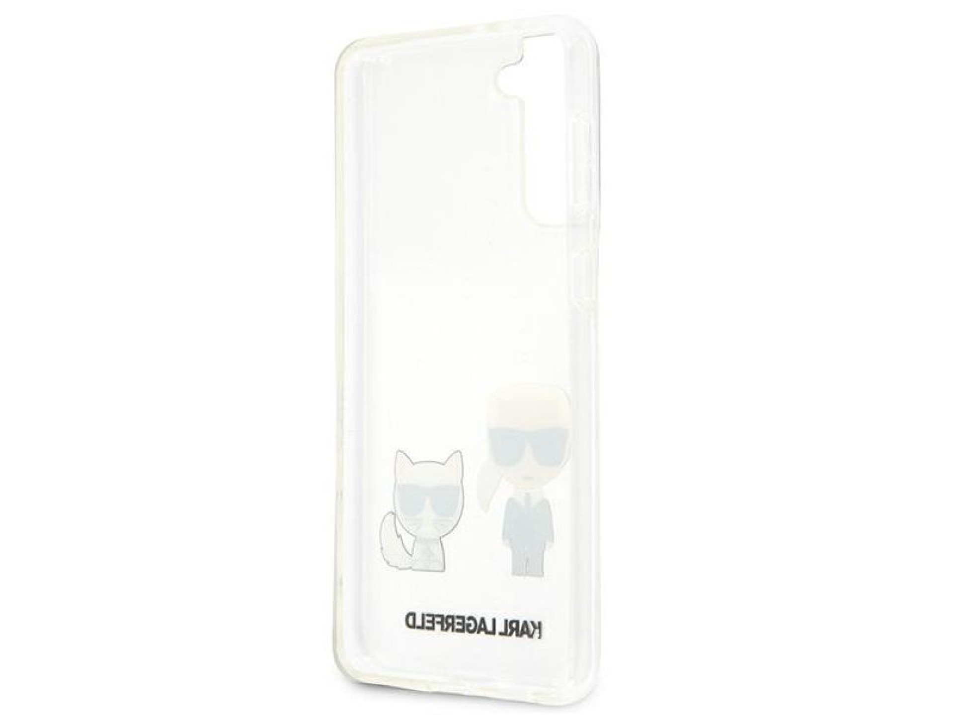 Capa Karl Lagerfeld Karl&Choupette para Samsung Galaxy S21+ - Transparente