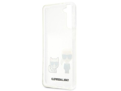 Funda Karl&Choupette de Karl Lagerfeld para Samsung Galaxy S21+ - Transparente