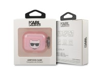 Capa Karl Lagerfeld Glitter Choupette para AirPods 3 - Rosa Capa Karl Lagerfeld Glitter Choupette para AirPods 3 - Rosa