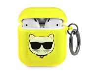 Capa Karl Lagerfeld Choupette para AirPods 1/2 - Amarela Capa Karl Lagerfeld Choupette para AirPods 1/2 - Amarela