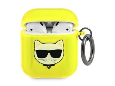 Karl Lagerfeld Choupette Case for AirPods 1/2 - Yellow Karl Lagerfeld Choupette Case for AirPods 1/2 - Yellow