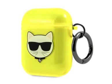 Karl Lagerfeld Choupette Case for AirPods 1/2 - Yellow Karl Lagerfeld Choupette Case for AirPods 1/2 - Yellow