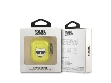 Karl Lagerfeld Choupette Case for AirPods 1/2 - Yellow Karl Lagerfeld Choupette Case for AirPods 1/2 - Yellow