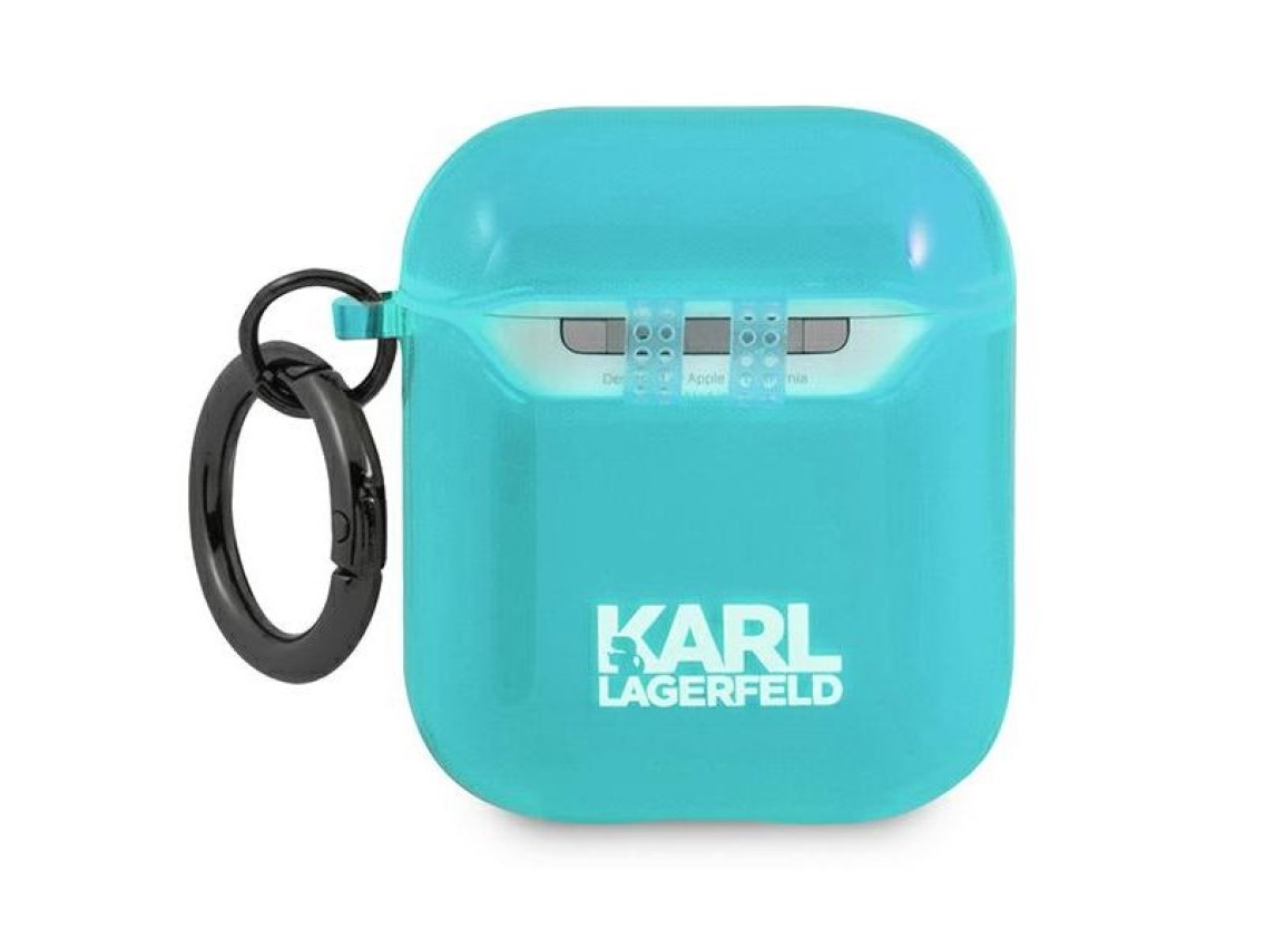 Karl Lagerfeld Choupette Case for AirPods 1/2 - Blue