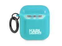 Karl Lagerfeld Choupette Case for AirPods 1/2 - Blue Karl Lagerfeld Choupette Case for AirPods 1/2 - Blue
