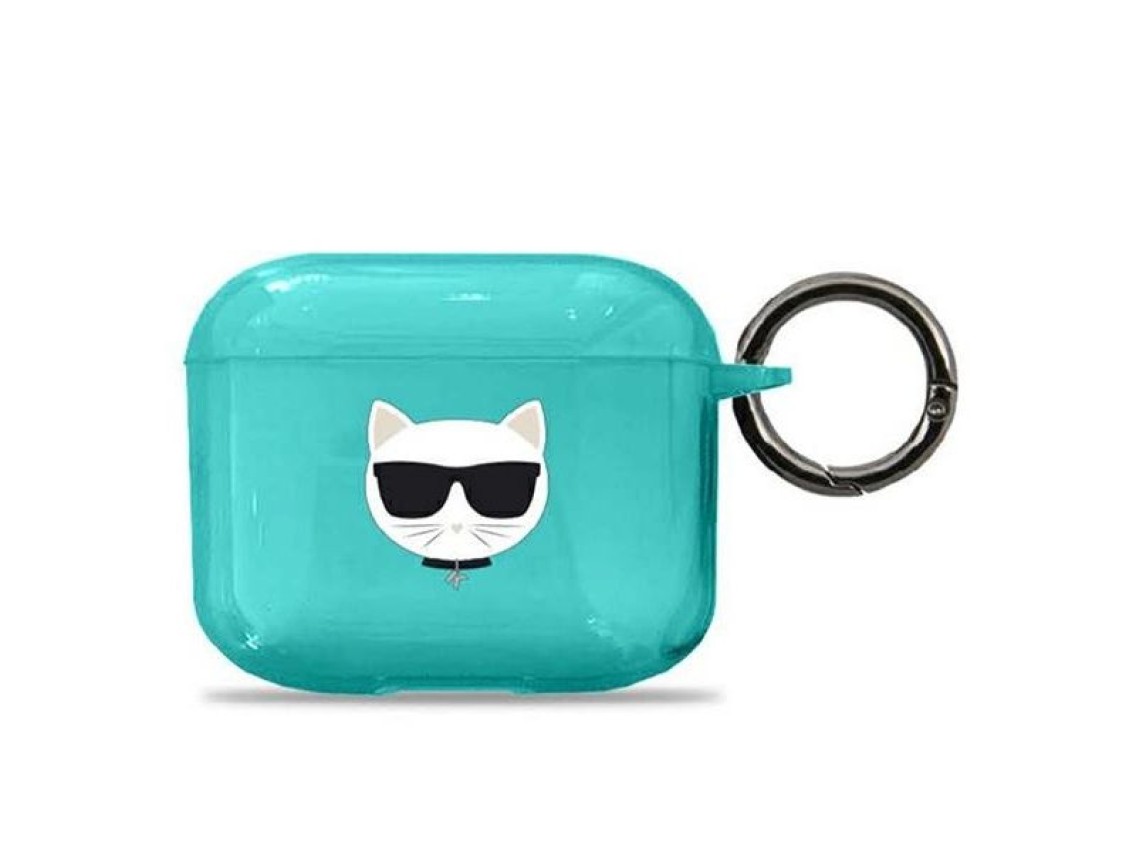 Karl Lagerfeld Choupette Case for AirPods 3 - Blue