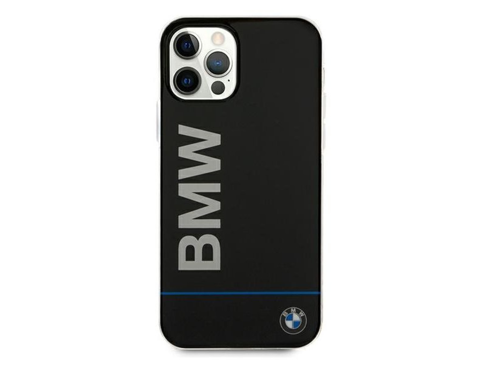 BMW Hardcase Signature Printed Logo Case for iPhone 12 / 12 Pro - Black