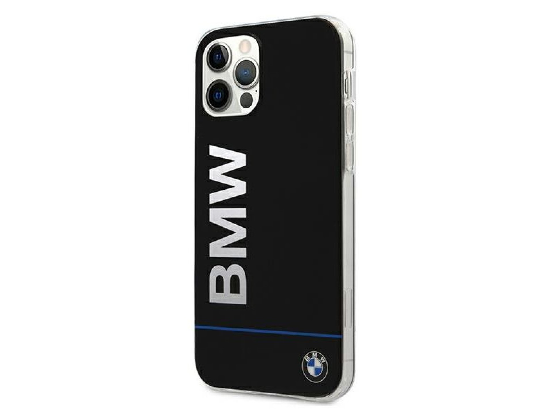 BMW Hardcase Signature Printed Logo Case for iPhone 12 / 12 Pro - Black