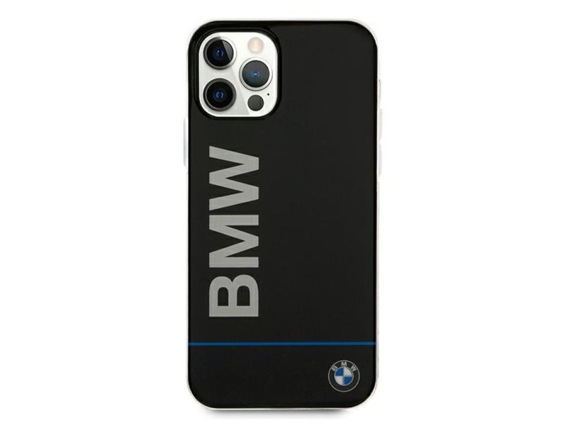 BMW Hardcase Signature Printed Logo Case for iPhone 12 / 12 Pro - Black