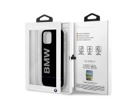 BMW Hardcase Signature Printed Logo Case for iPhone 12 / 12 Pro - Black