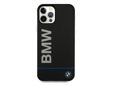 Funda r�gida BMW con logotipo impreso para iPhone 12 / 12 Pro - Negra