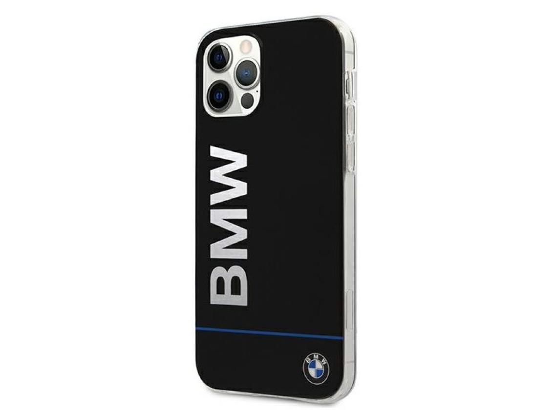 BMW Hardcase Signature Printed Logo Case for iPhone 12 / 12 Pro - Black