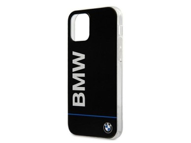 Funda r�gida BMW con logotipo impreso para iPhone 12 / 12 Pro - Negra