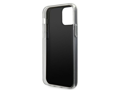 Funda r�gida BMW con logotipo impreso para iPhone 12 / 12 Pro - Negra