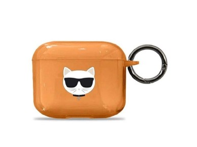 Karl Lagerfeld Choupette case for AirPods 3 - orange Karl Lagerfeld Choupette case for AirPods 3 - orange