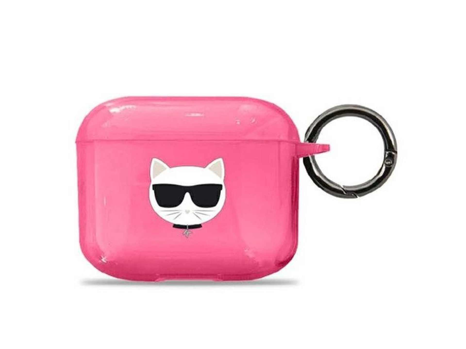Karl Lagerfeld Choupette Case for AirPods 3 - Pink