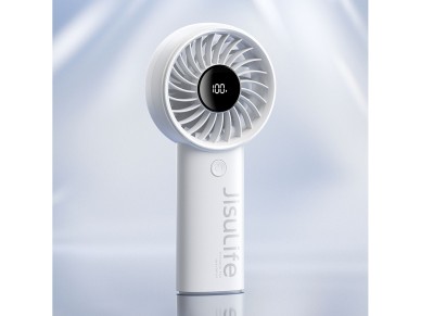 Ventilador port�til Jisulife Life4 de 3600 mAh con conexi�n USB - Gris