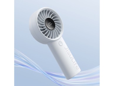Ventilador port�til Jisulife Life4 de 3600 mAh con conexi�n USB - Gris