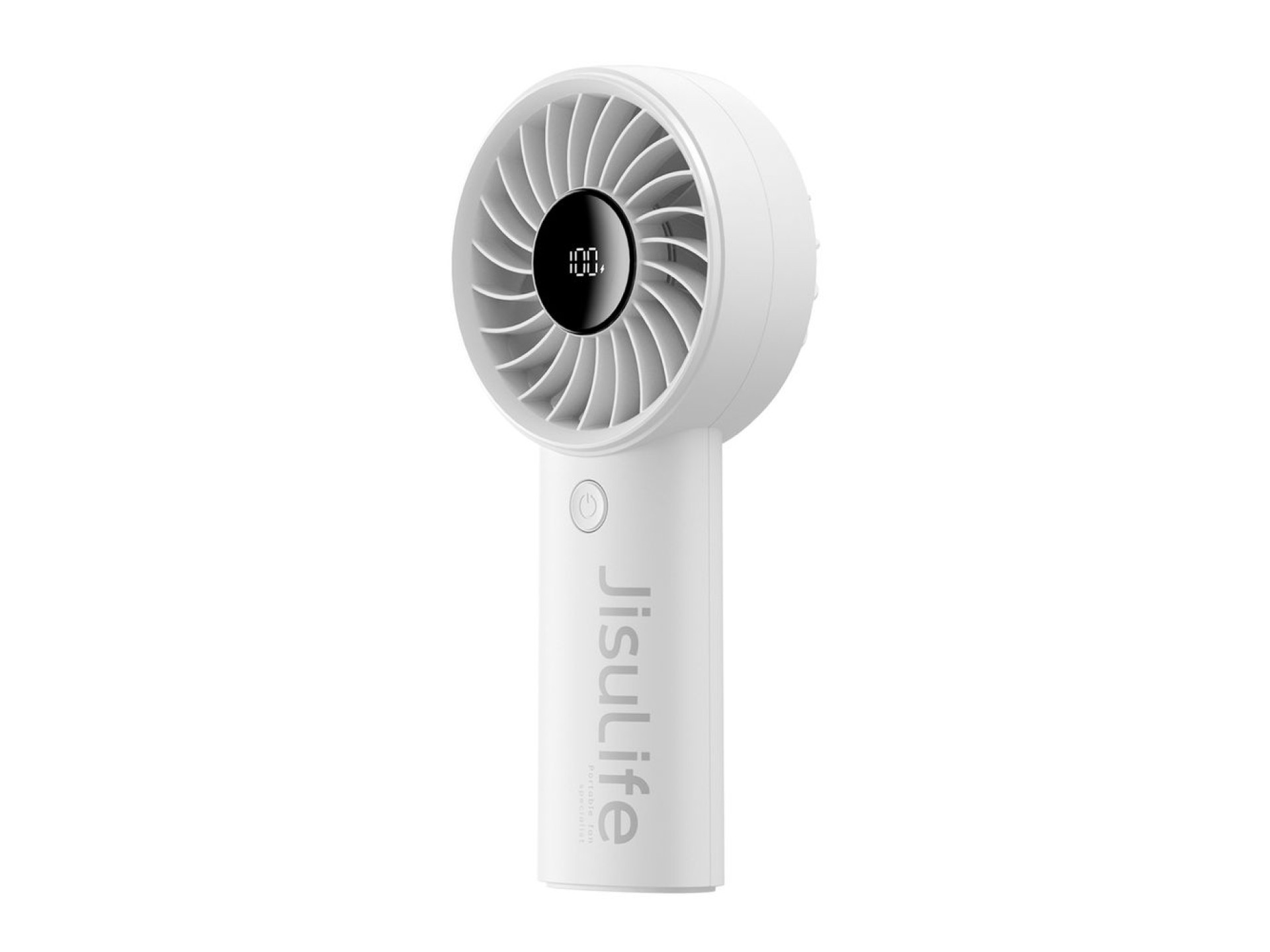 Ventilador portátil USB Jisulife Life4 3600mAh - Cinza