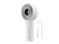 Ventilador port�til Jisulife Life4 de 3600 mAh con conexi�n USB - Gris