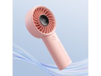 Ventilador portátil Jisulife Life4 de 3600 mAh con conexión USB - Rosa Ventilador portátil Jisulife Life4 de 3600 mAh con conexión USB - Rosa