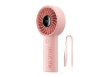 Ventilador port�til Jisulife Life4 de 3600 mAh con conexi�n USB - Rosa