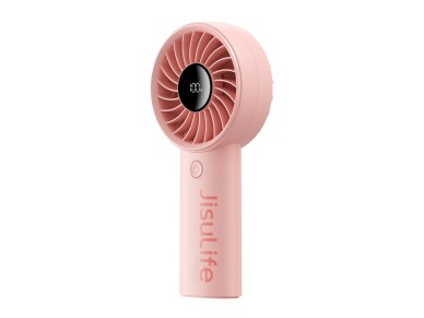 Ventilador port�til Jisulife Life4 de 3600 mAh con conexi�n USB - Rosa