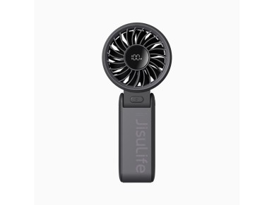 Ventilador port�til Jisulife Life7 de 3600 mAh con conexi�n USB - Negro