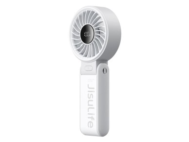 Ventilador port�til Jisulife Life7 de 3600 mAh con conexi�n USB - Gris