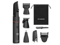 MAXGROOM LK-881 multifunctional trimmer with replaceable tips - black MAXGROOM LK-881 multifunctional trimmer with replaceable tips - black