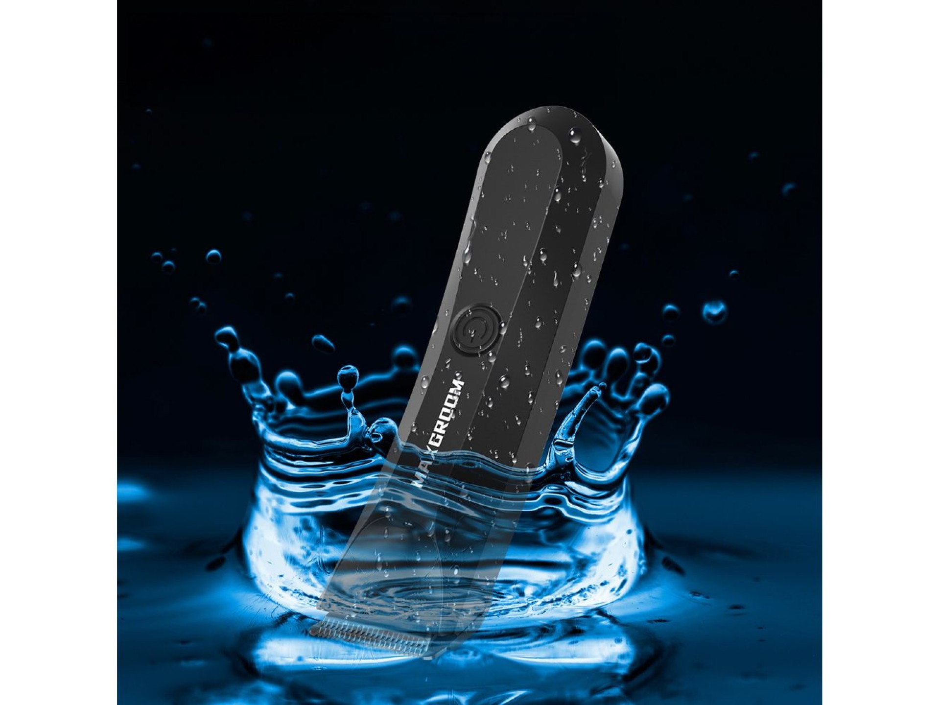 MAXGROOM RFCD-9087 multifunctional trimmer with LED light - black