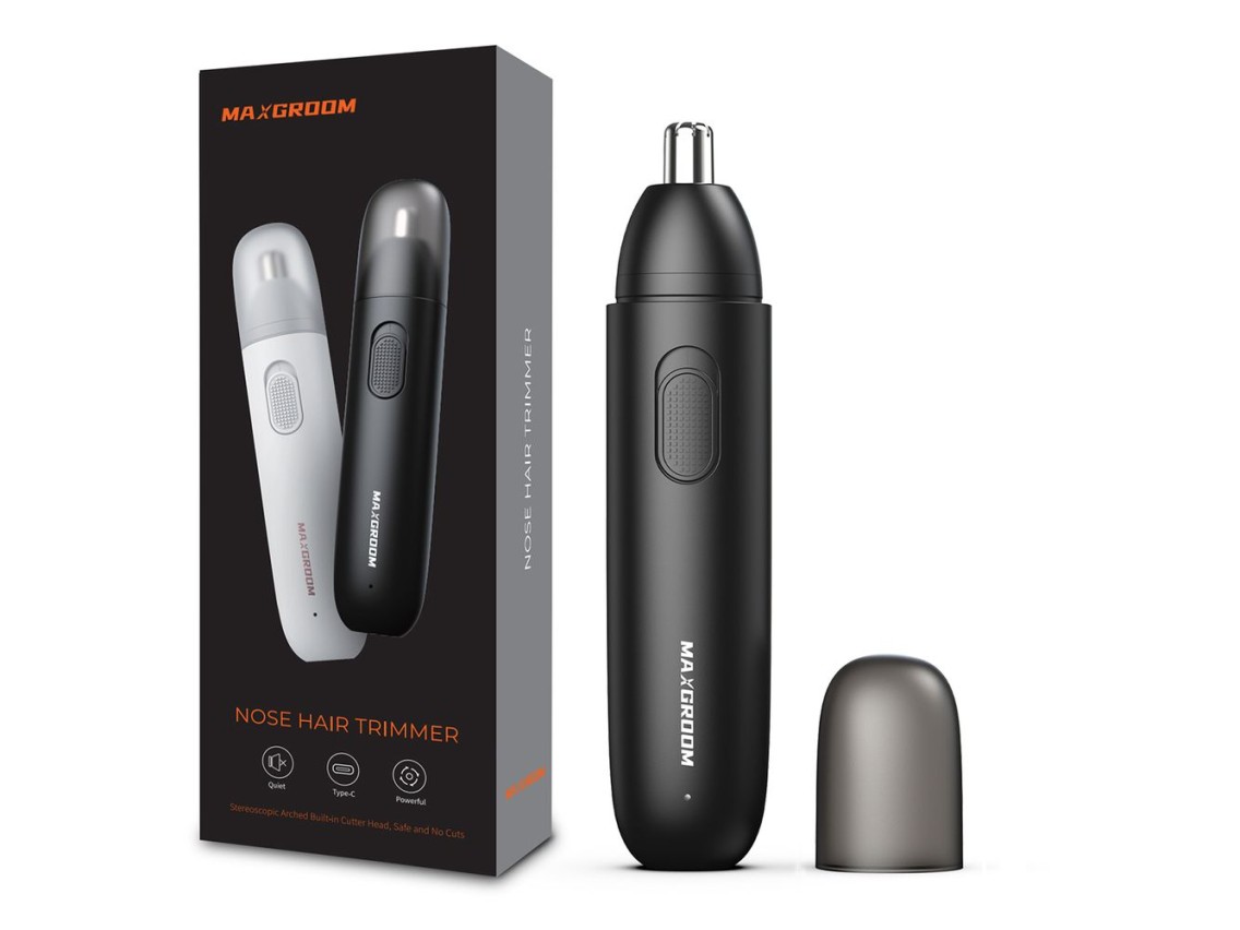 MAXGROOM GT2220A nose, ear and eyebrow trimmer - black