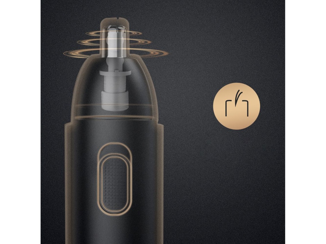 MAXGROOM GT2220A nose, ear and eyebrow trimmer - black