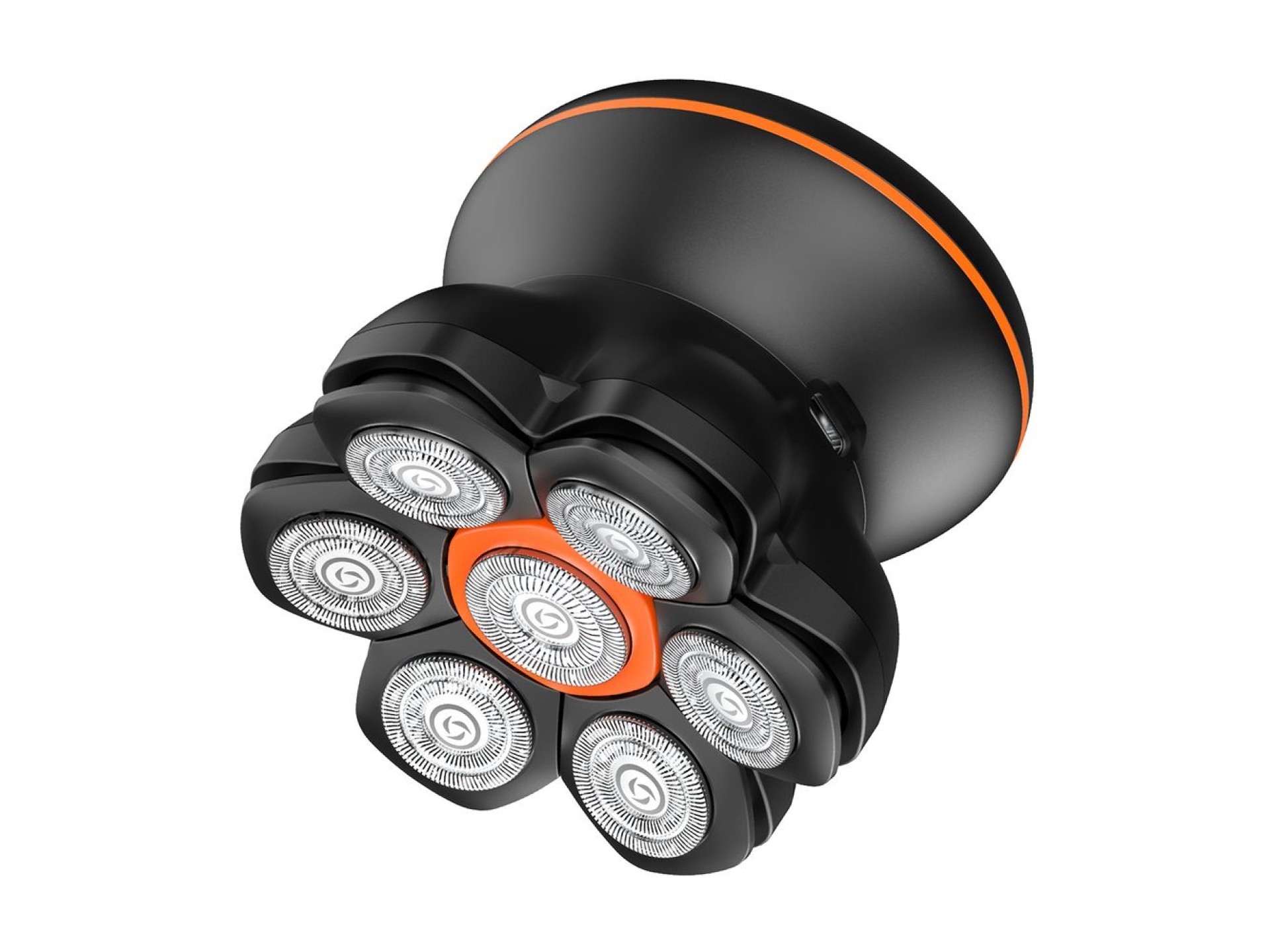 Afeitadora eléctrica MAXGROOM JK-1688 para cabeza y barba - Negra