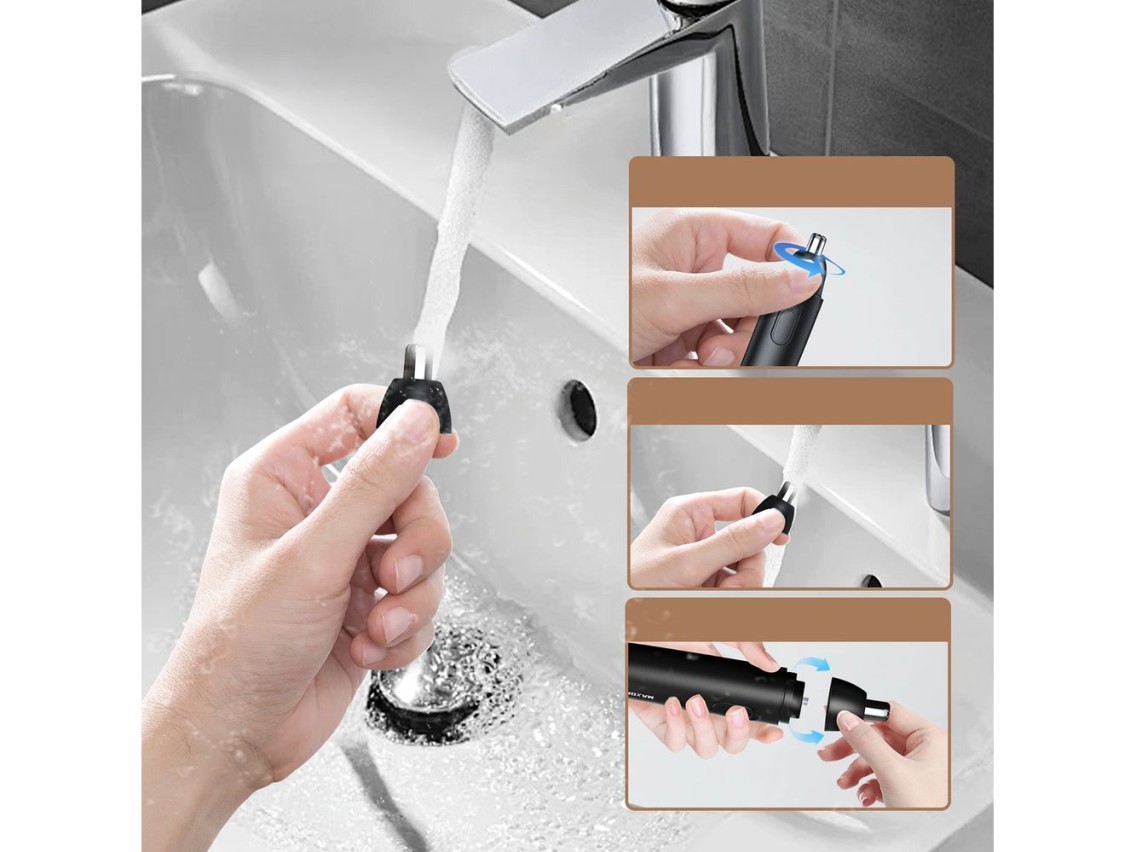 MAXGROOM GT2220A nose, ear and eyebrow trimmer - black