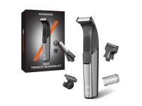 MAXGROOM M-319 multifunctional trimmer with replaceable tips - black