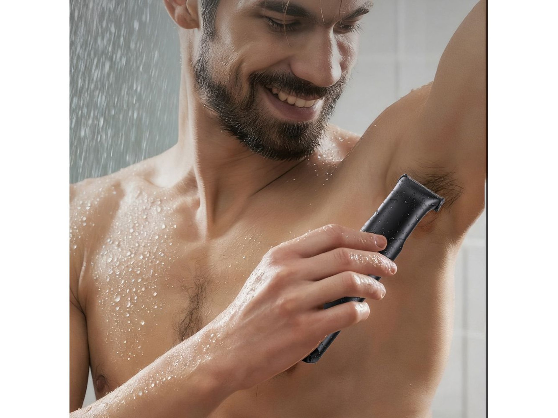 Aparador multifuncional MAXGROOM M-319 com pontas substituíveis - preto