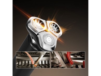 MAXGROOM M-8012 3-in-1 electric shaver - black