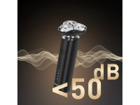 Barbeador elétrico 3 em 1 MAXGROOM M-8012 - preto Barbeador elétrico 3 em 1 MAXGROOM M-8012 - preto