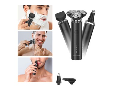 MAXGROOM M-8012 3-in-1 electric shaver - black