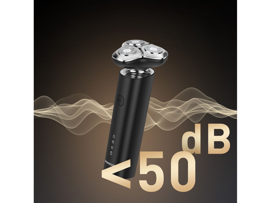 Barbeador elétrico 3 em 1 MAXGROOM M-8012 - preto