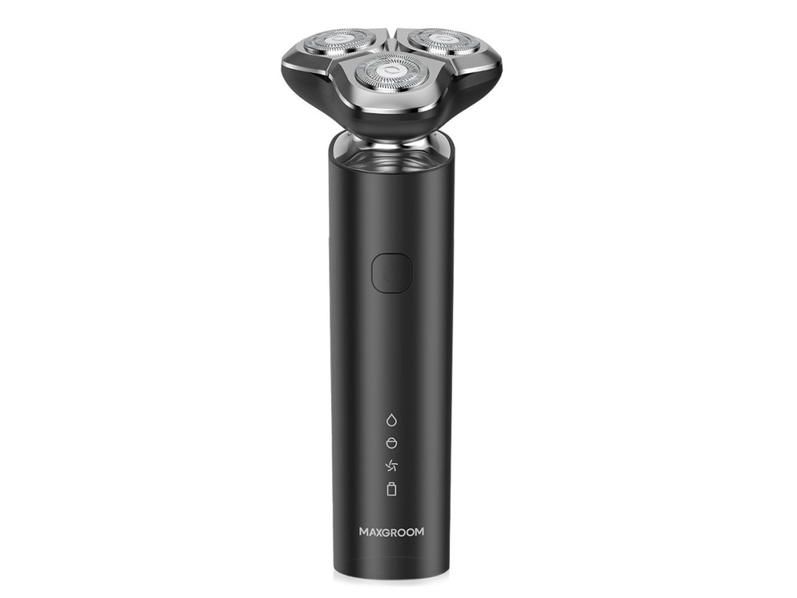 Barbeador elétrico 3 em 1 MAXGROOM M-8012 - preto