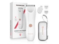 MAXGROOM M-9082 2-in-1 Women's Body and Face Trimmer - White