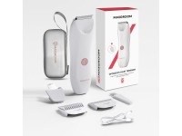 Aparador MAXGROOM M-9082 2 em 1 para corpo e rosto feminino - Branco Aparador MAXGROOM M-9082 2 em 1 para corpo e rosto feminino - Branco