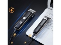 Máquina de cortar cabelo MAXGROOM M608 com aparador - Preta Máquina de cortar cabelo MAXGROOM M608 com aparador - Preta