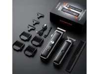Máquina de cortar cabelo MAXGROOM M608 com aparador - Preta Máquina de cortar cabelo MAXGROOM M608 com aparador - Preta