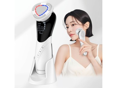 MAXGROOM D849 9-in-1 facial massager with care functions - white